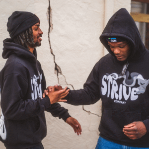 STRIVE Hoodie – 100% Cotton | Strive for a Better Peace of Mind